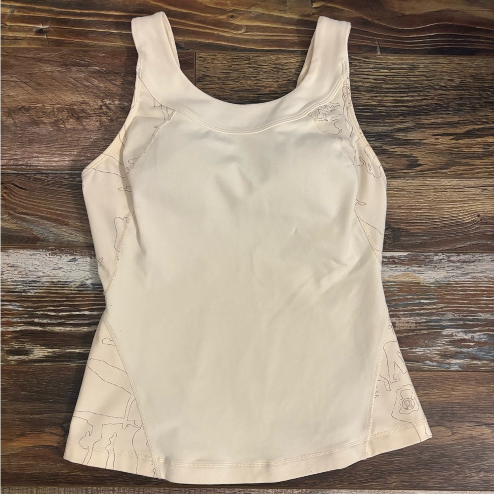 Lululemon Vintage Womens Top Size Small White